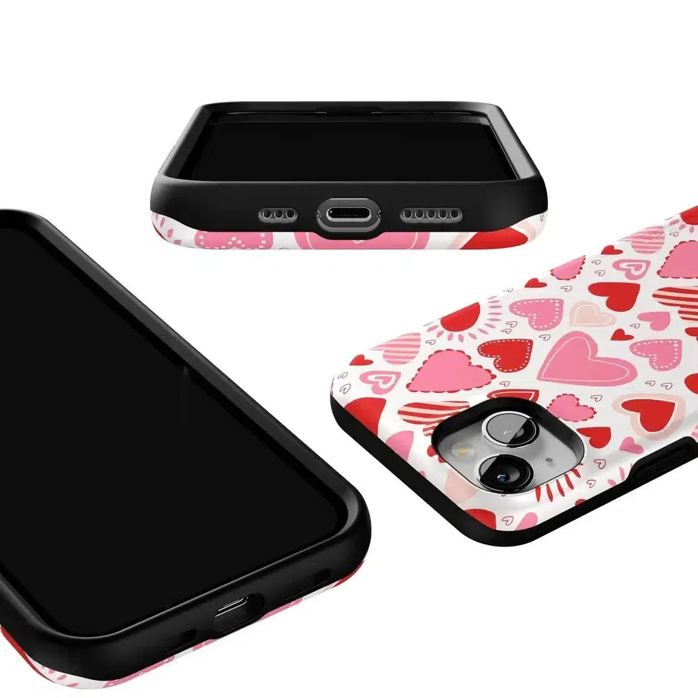 Love Struck | Heart Stickers Case