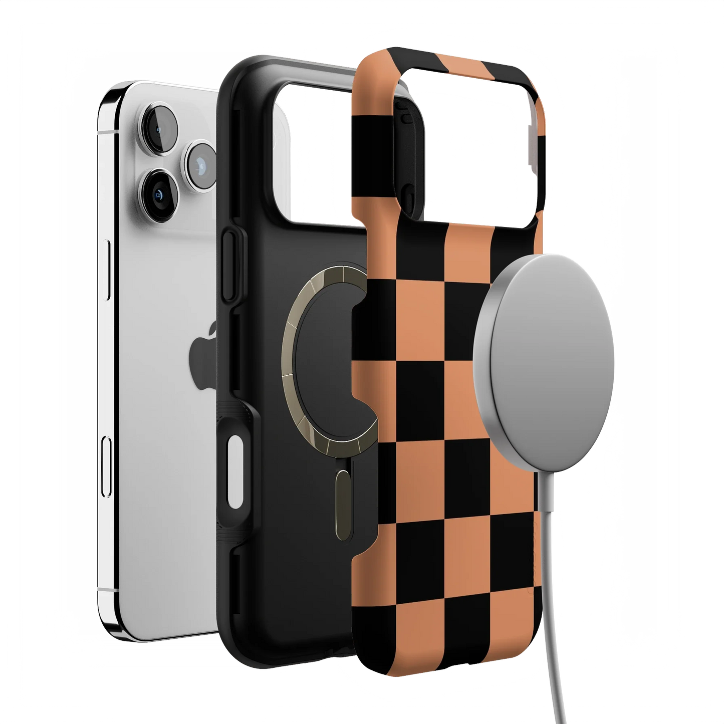 Fit Check | Black & Brown Checkerboard Case