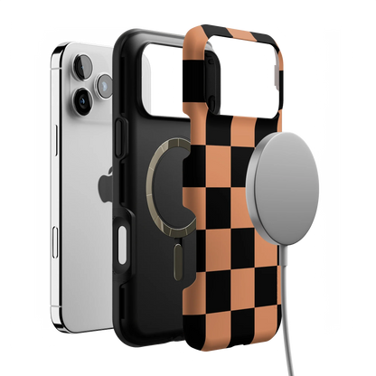Fit Check | Black & Brown Checkerboard Case