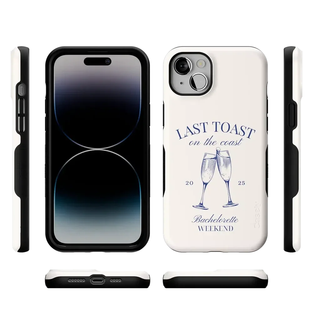 Last Toast | Off-White Coastal Bachelorette Case