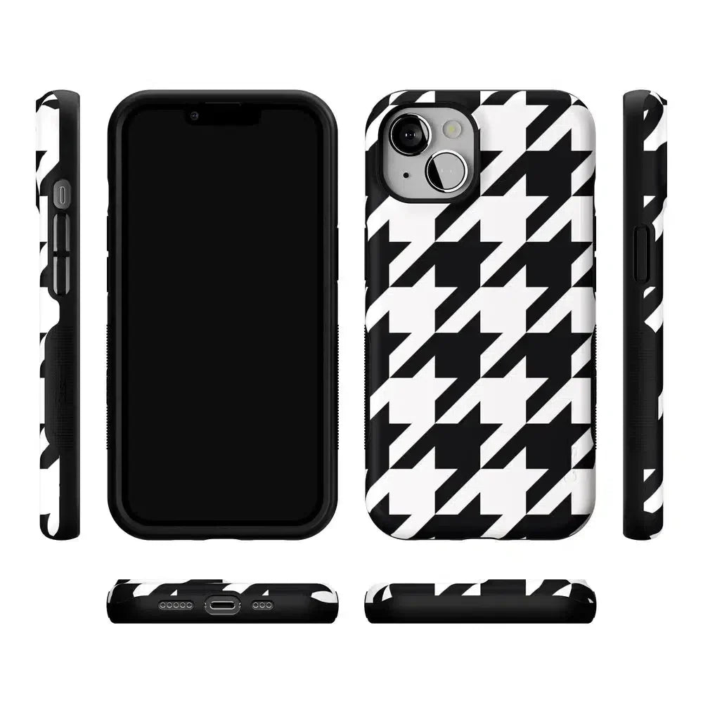 Houndstooth | High Contrast Design Case