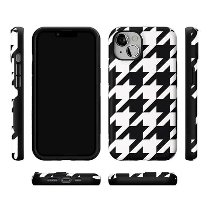Houndstooth | High Contrast Design Case