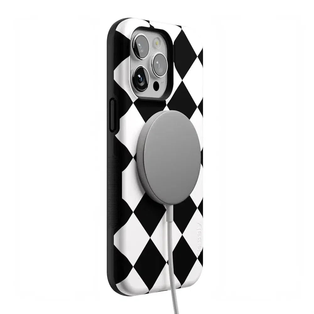 Black Checkerboard | High Contrast Design Case