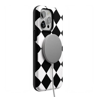Black Checkerboard | High Contrast Design Case