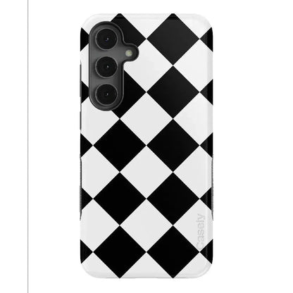Black Checkerboard | High Contrast Design Case