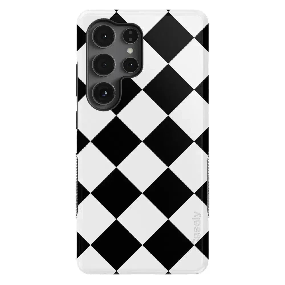 Black Checkerboard | High Contrast Design Case