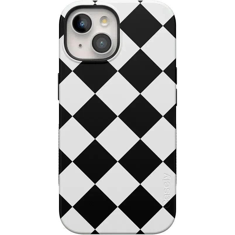 Black Checkerboard | High Contrast Design Case