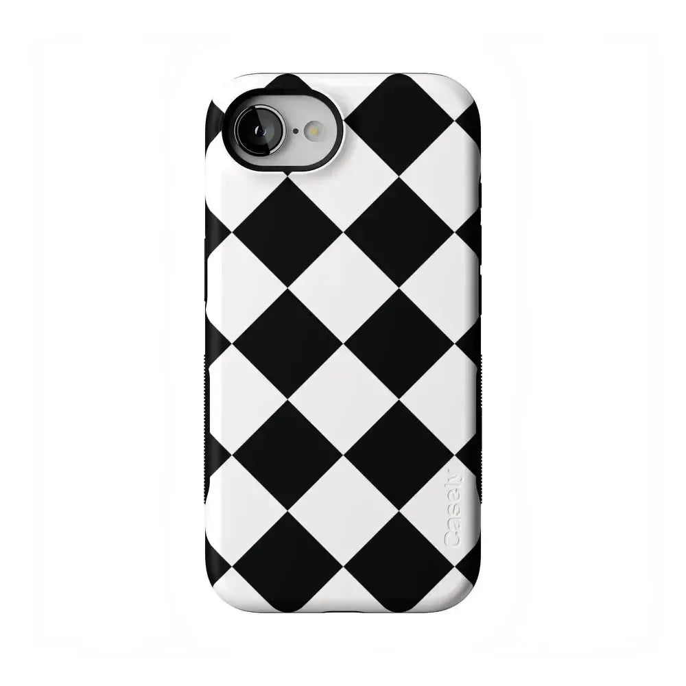 Black Checkerboard | High Contrast Design Case