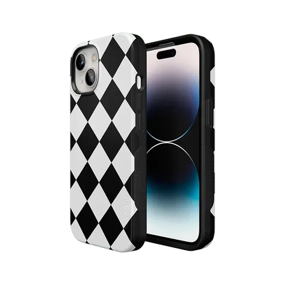 Black Checkerboard | High Contrast Design Case