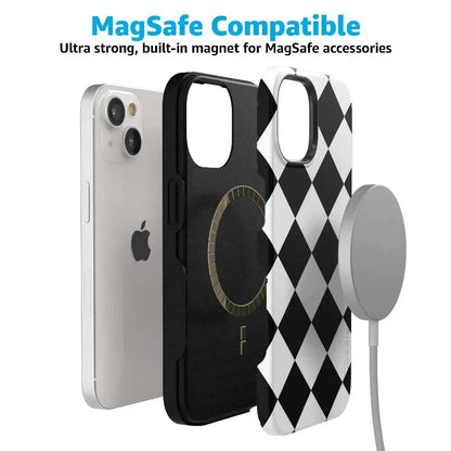 Black Checkerboard | High Contrast Design Case