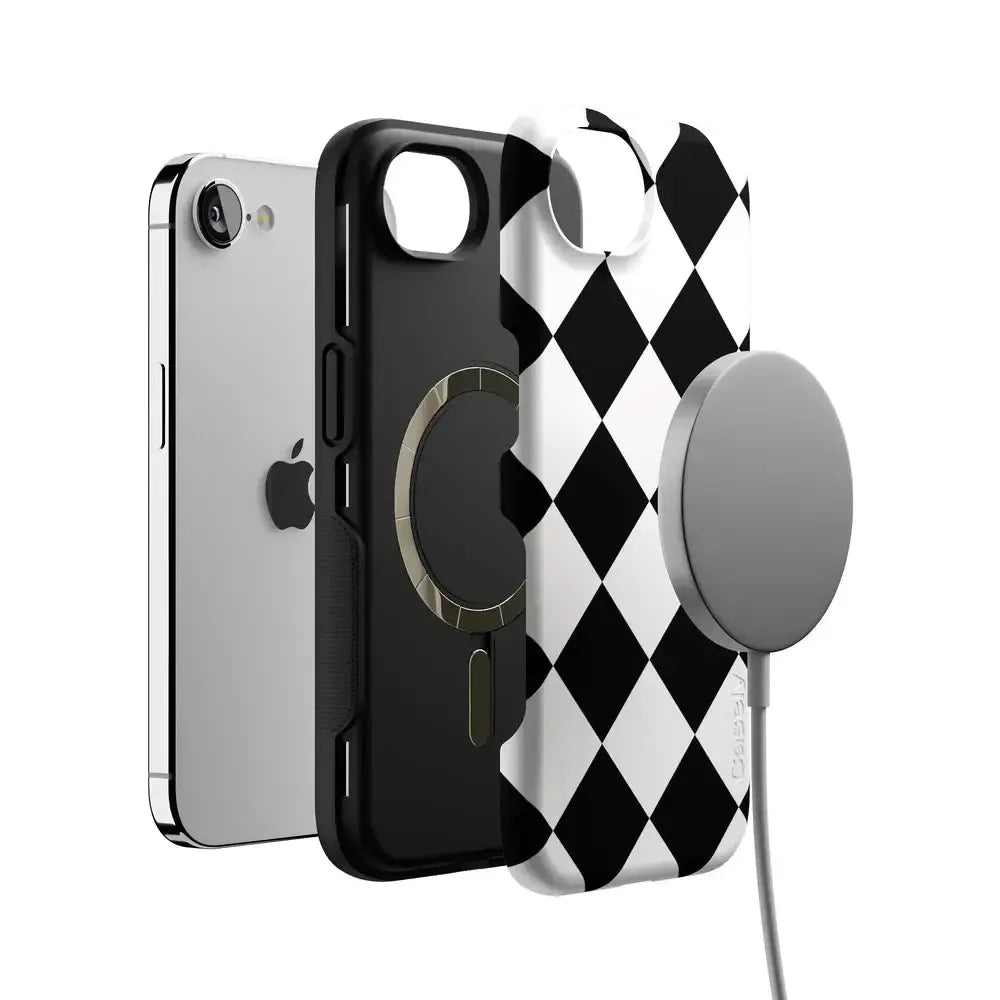 Black Checkerboard | High Contrast Design Case