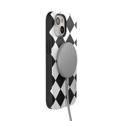 Black Checkerboard | High Contrast Design Case