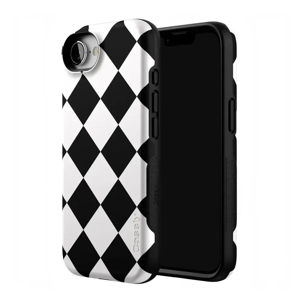 Black Checkerboard | High Contrast Design Case