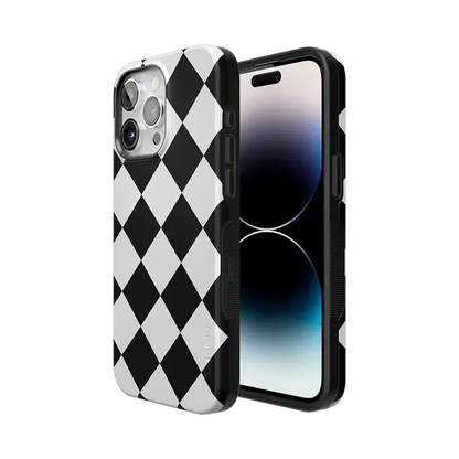 Black Checkerboard | High Contrast Design Case