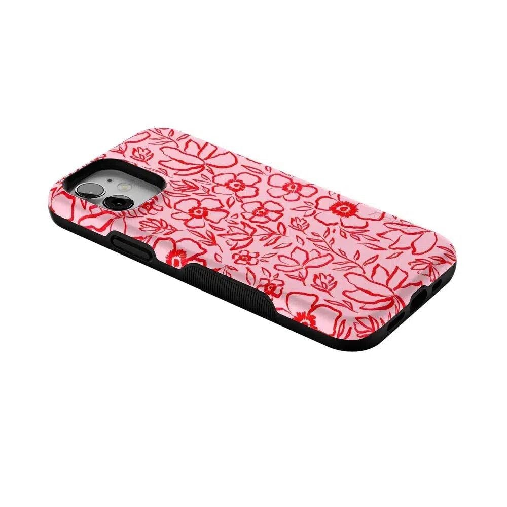 Blush Garden | Floral Doodle Case
