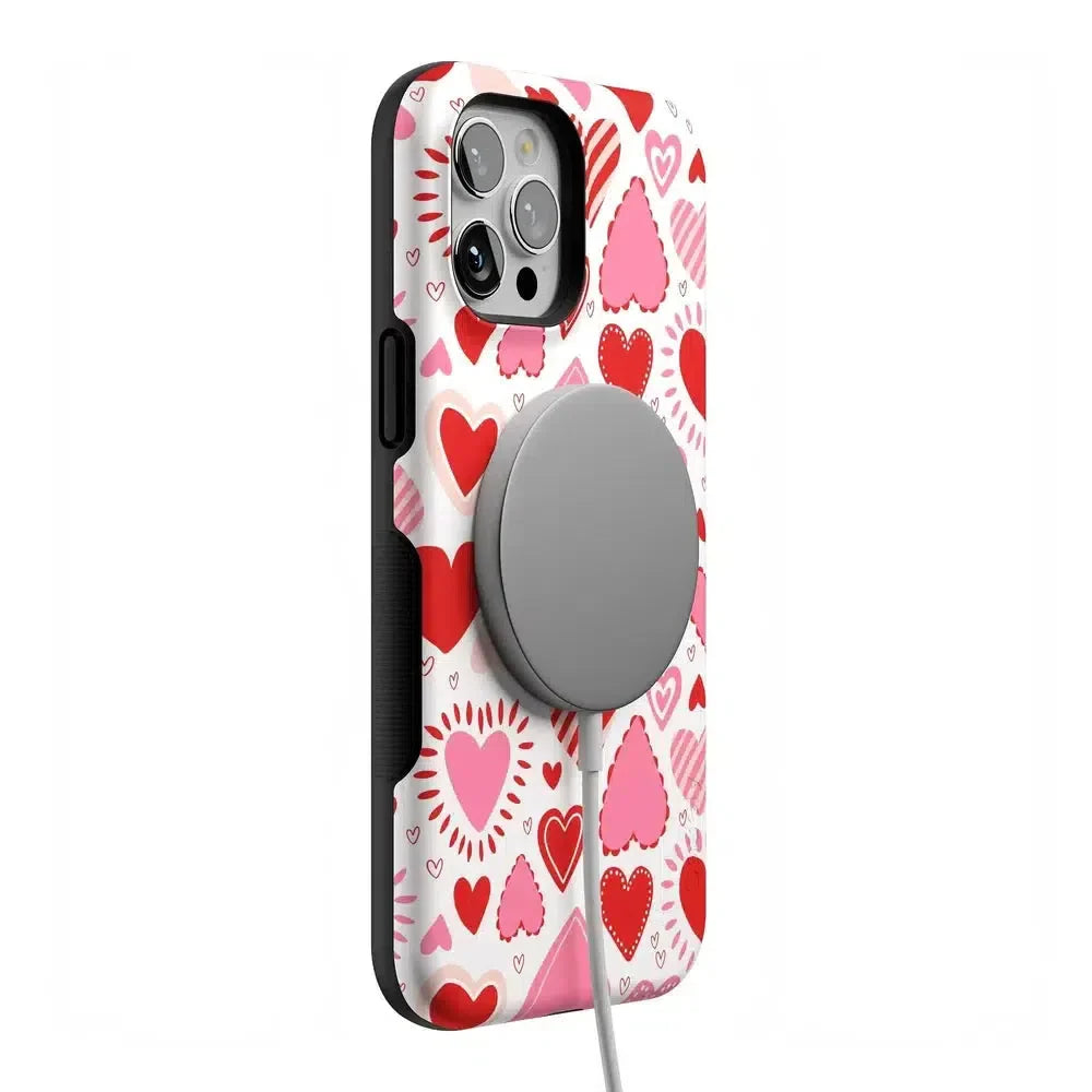 Love Struck | Heart Stickers Case