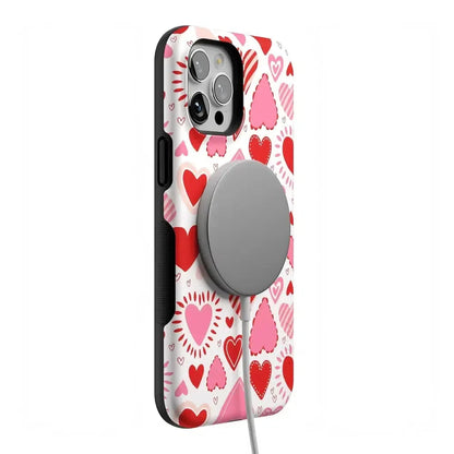 Love Struck | Heart Stickers Case