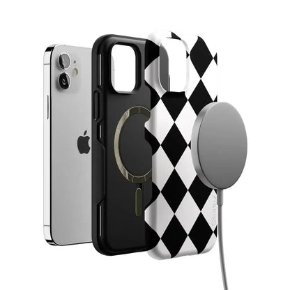 Black Checkerboard | High Contrast Design Case
