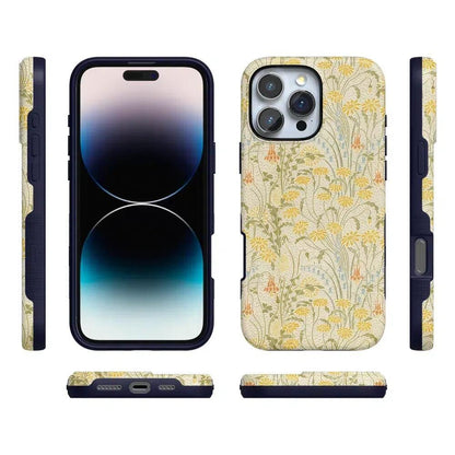 Boho Blooms | Golden Floral Case