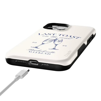 Last Toast | Off-White Coastal Bachelorette Case