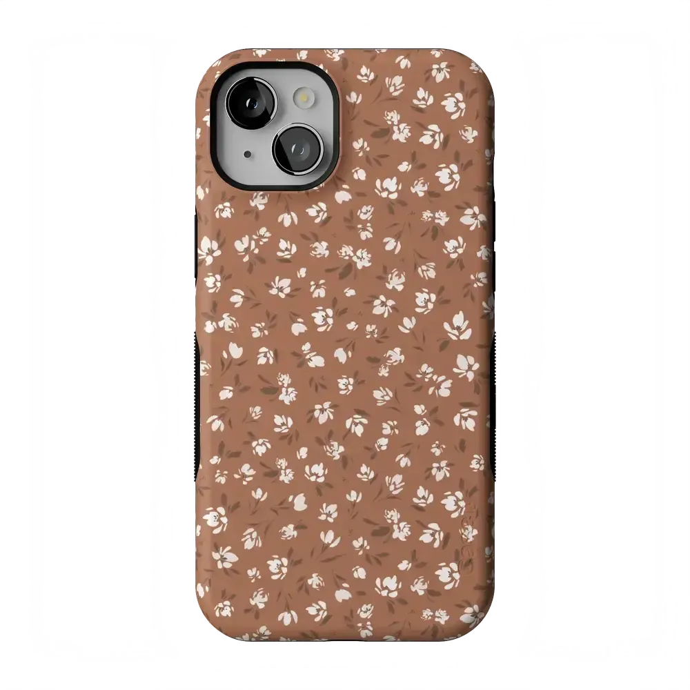 Mocha Meadow | Tiny Flowers Case