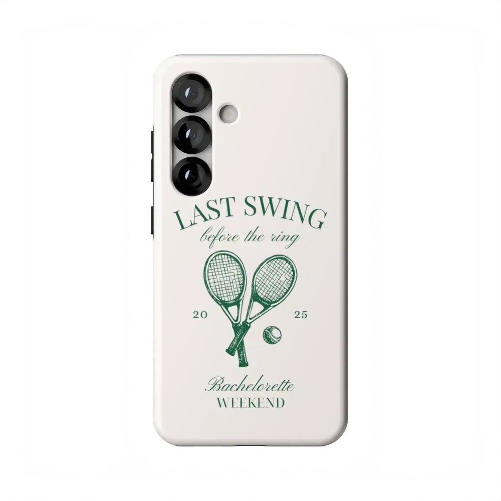 Last Swing | Off-White Bachelorette Case