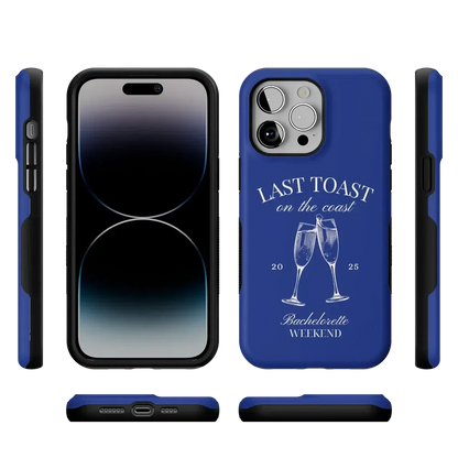 Last Toast | Blue Coastal Bachelorette Case
