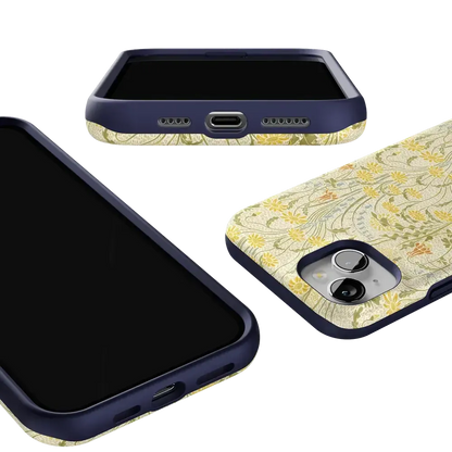 Boho Blooms | Golden Floral Case