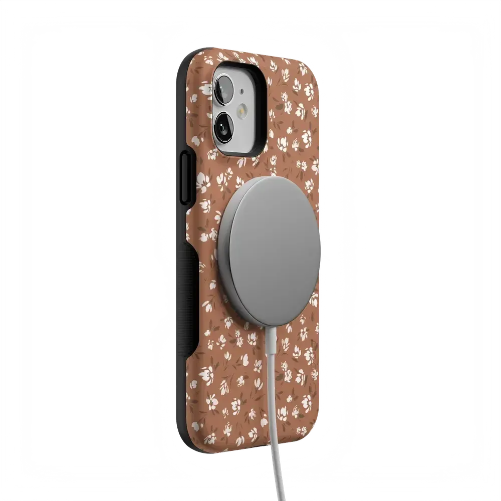 Mocha Meadow | Tiny Flowers Case