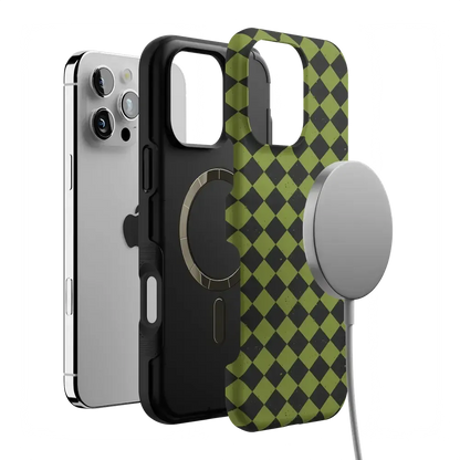 Wicked Hex | Green Checkered Case