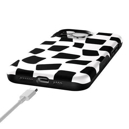 Funky Checkerboard | High Contrast Design Case
