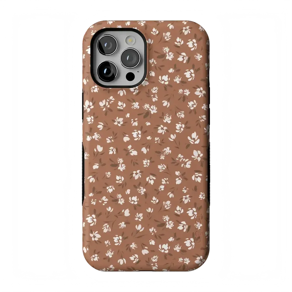 Mocha Meadow | Tiny Flowers Case