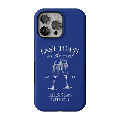 Last Toast | Blue Coastal Bachelorette Case