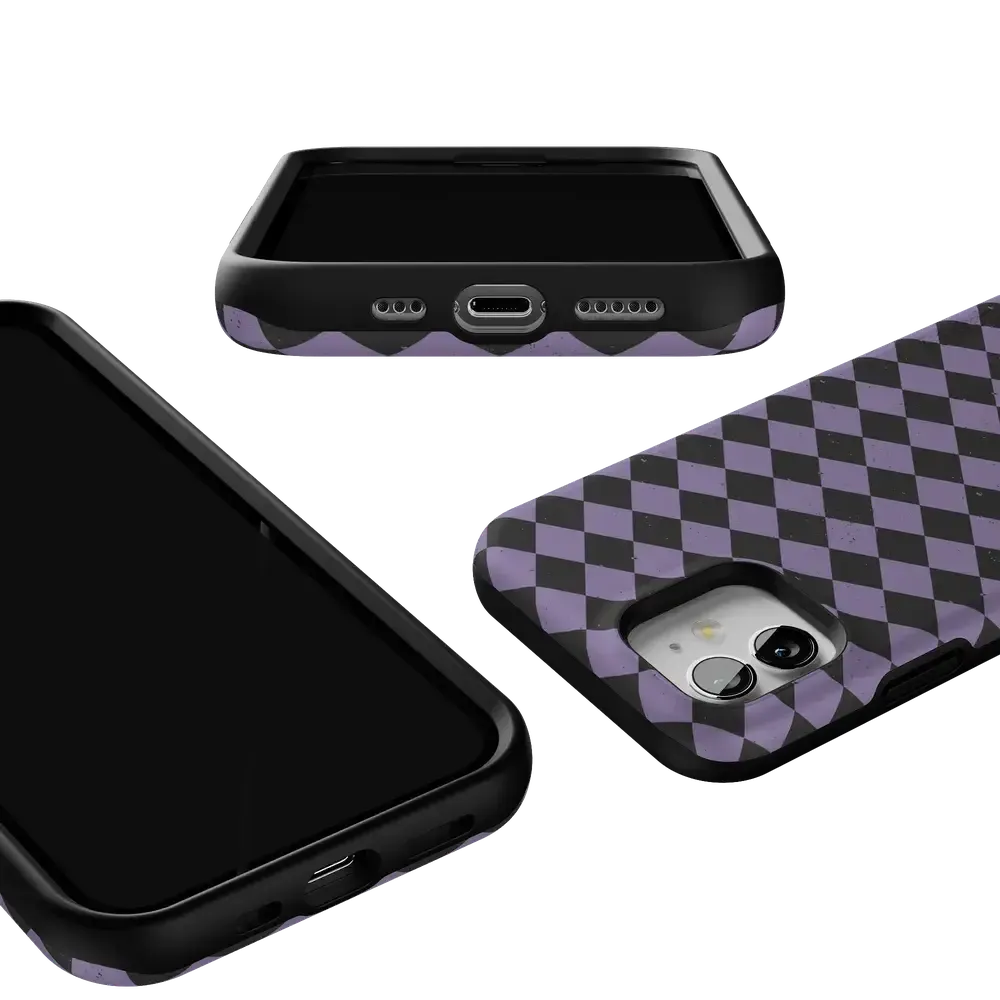 Midnight Hex | Purple Checkered Case