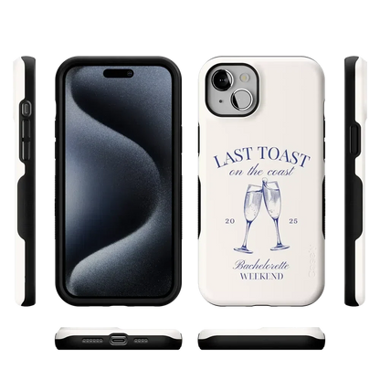 Last Toast | Off-White Coastal Bachelorette Case