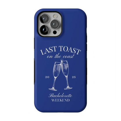 Last Toast | Blue Coastal Bachelorette Case