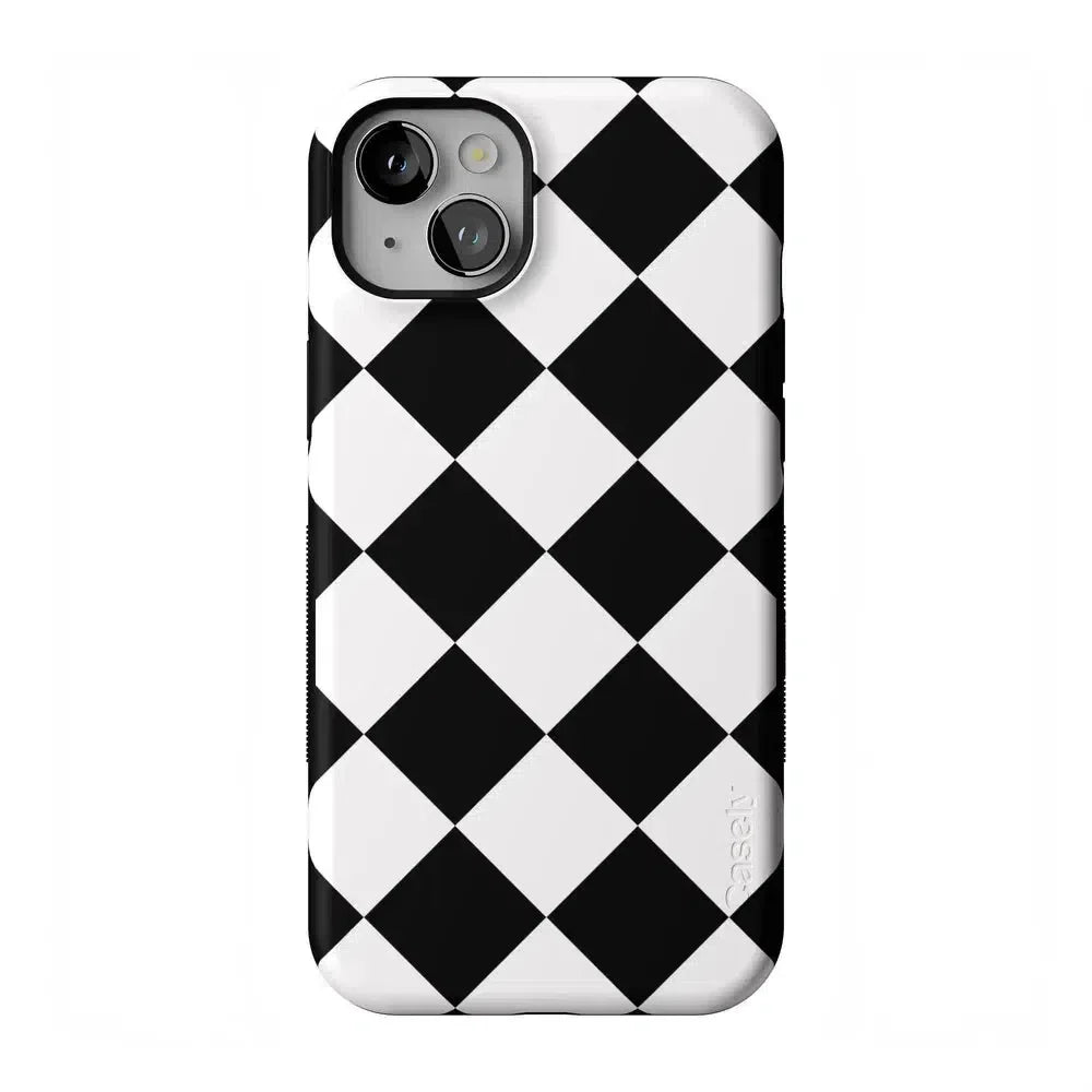 Black Checkerboard | High Contrast Design Case