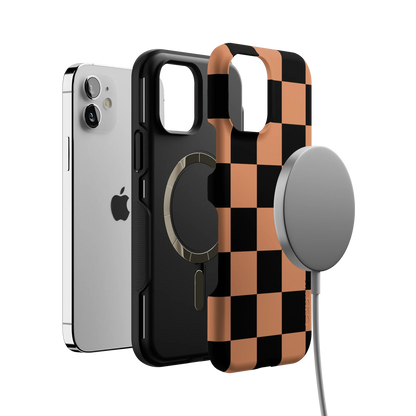 Fit Check | Black & Brown Checkerboard Case