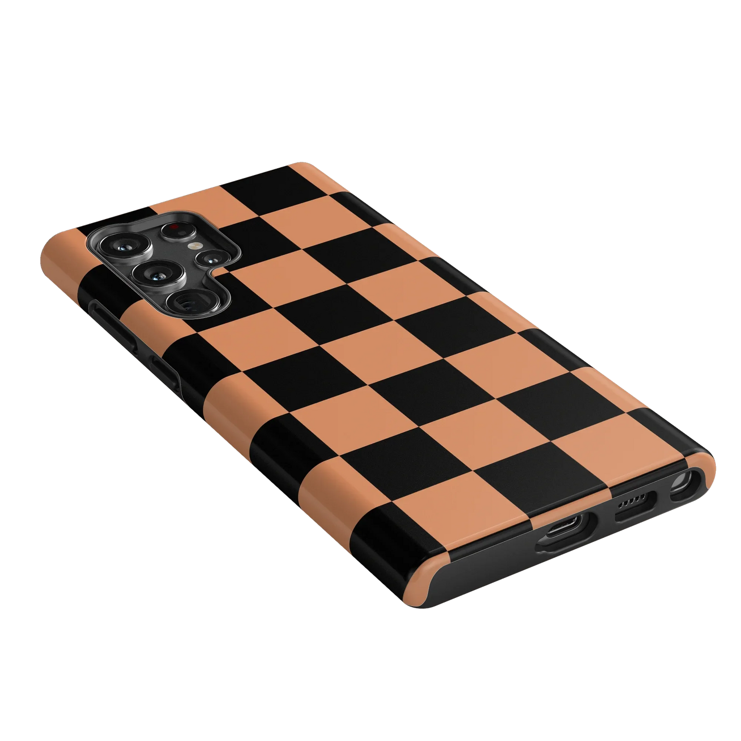 Fit Check | Black & Brown Checkerboard Case