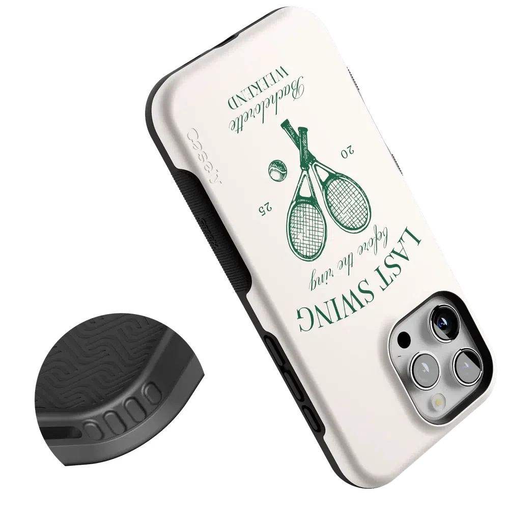 Last Swing | Off-White Bachelorette Case