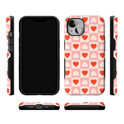 King of My Heart | Checkered Hearts Case