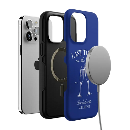 Last Toast | Blue Coastal Bachelorette Case