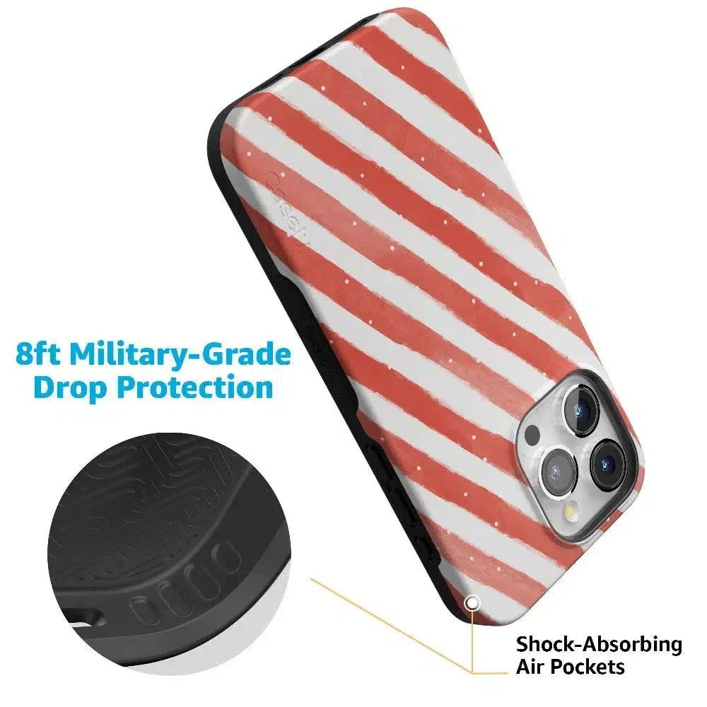 Candy Cane Lane | Peppermint Stripes Case