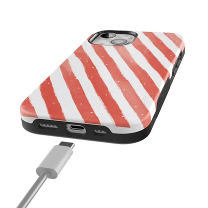Candy Cane Lane | Peppermint Stripes Case