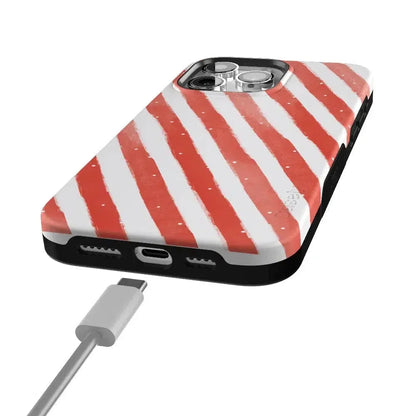 Candy Cane Lane | Peppermint Stripes Case