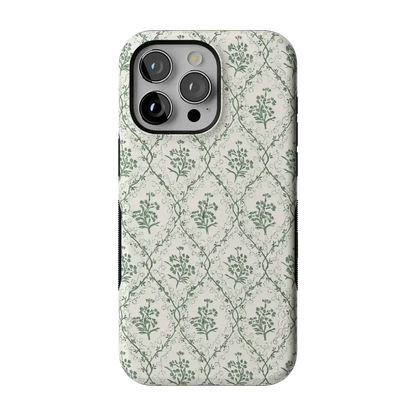 Sage Tapestry | Floral Vines Case
