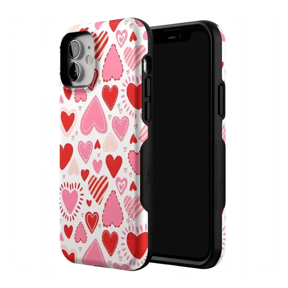 Love Struck | Heart Stickers Case