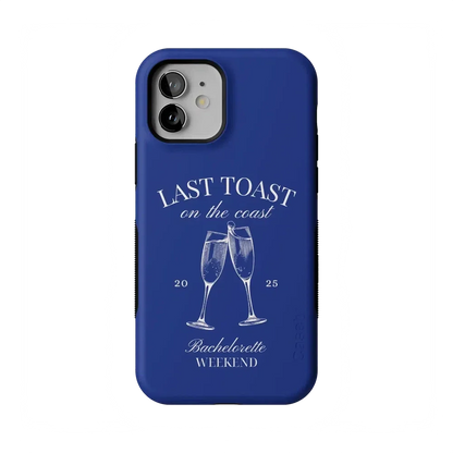 Last Toast | Blue Coastal Bachelorette Case