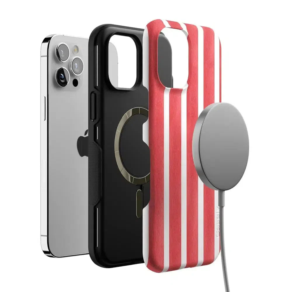 East Coast Summer | Red Stripes Case