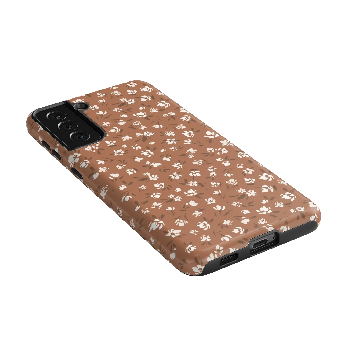 Mocha Meadow | Tiny Flowers Case